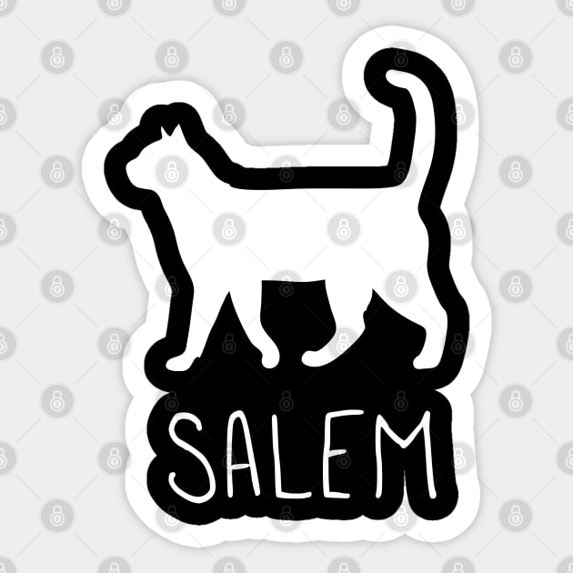 Sabrina - Salem Sticker by Switch01